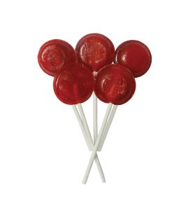 Cherry 5 Lollies Per Bag